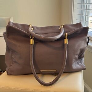 Marc Jacobs Soft Lilac Leather Shoulder Bag